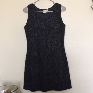 Divine u.s.a women black dress size L